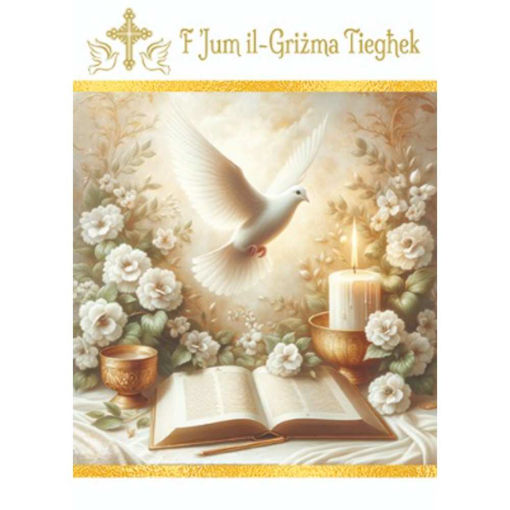 Picture of FJUM IL GRIZMA TIEGHEK KARTOLINA